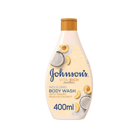 Johnson's Vita-Rich Body Wash Indulging Peach & Yogurt 400ml | Johnson's In Lebanon