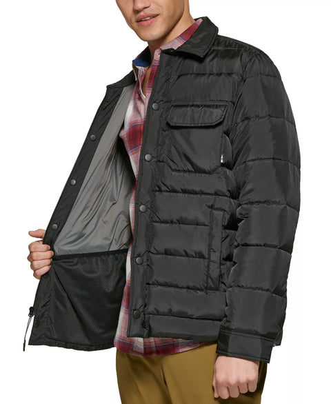 Bass Outdoor Men's Black Mission Quilted Puffer Jacket | Bass Outdoor In Lebanon