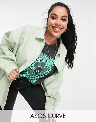 Asos Design  Women's Mint Shirt ANF1803