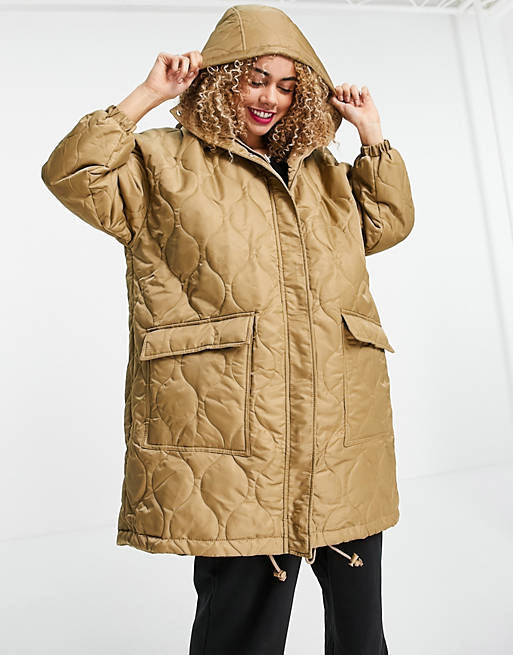 Collusion longline parka best sale