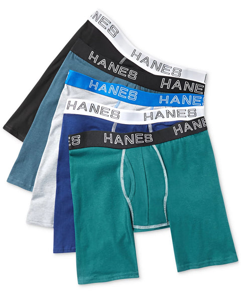 Hanes Men's 5-Pk. Ultimate® Stretch Longer Leg Boxer Briefs | Hanes In Lebanon