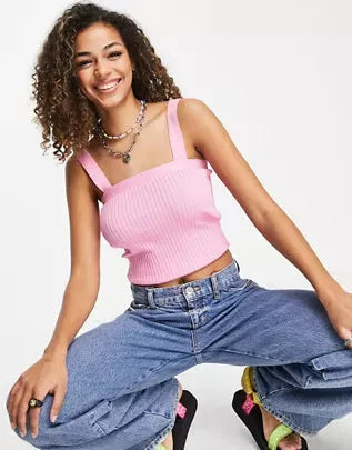 Asos Design Women's Pink Blouse ANF652