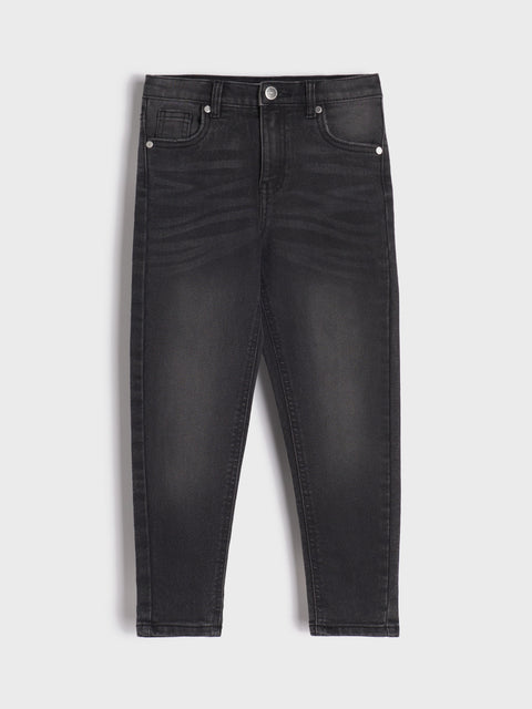 Sinsay Boy's Black Slim fit Jeans   | Sinsay in Lebanon