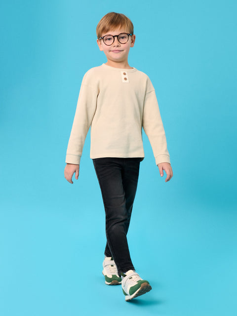 Sinsay Boy's Black Slim fit Jeans   | Sinsay in Lebanon