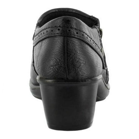 Easy Street Women's Black Leather Darcy Casual Shoes | Easy Street In Lebanon