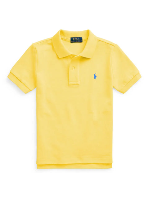 Polo Ralph Lauren Boy's Yellow The Ionic Mesh Polo T-Shirt | Polo Ralph Lauren In Lebanon