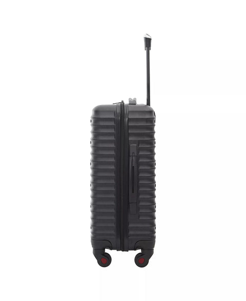 Travelers Club Black  Tour Collection 6 Piece Hard Side Set with Spinner Wheels Suitcase   | Travelers Club in Lebanon