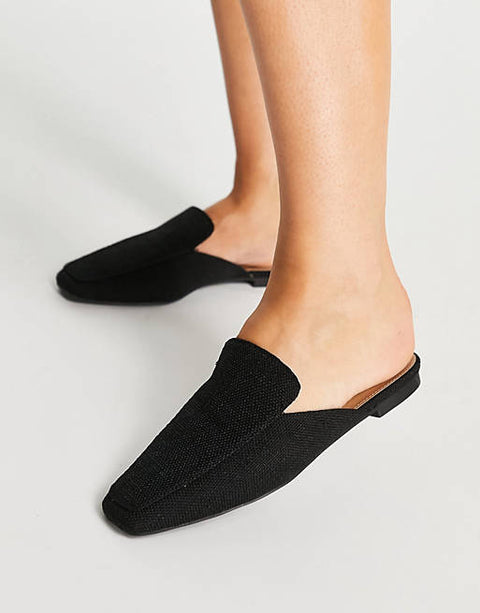 ASOS Design  Women's Black Slipper 101229655  AMS222 shoes3