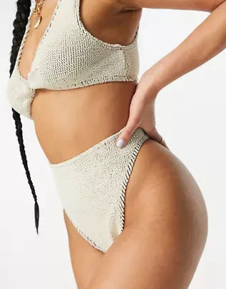 Asos Design  Women's Beige Bikini Bottom ANF1286