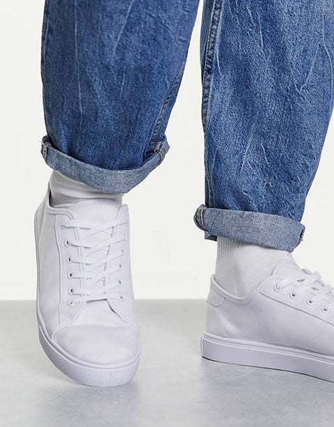 ASOS Design Men's White Sneaker ANS468(SHOES 57) shr