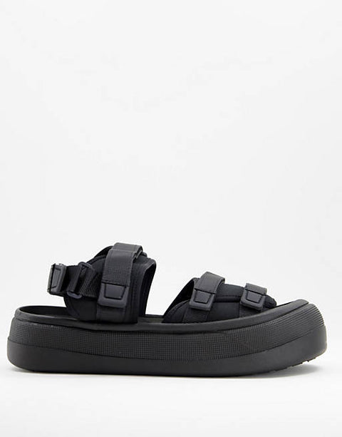 ASOS Design Men's Black Sandal ANS325 shr
