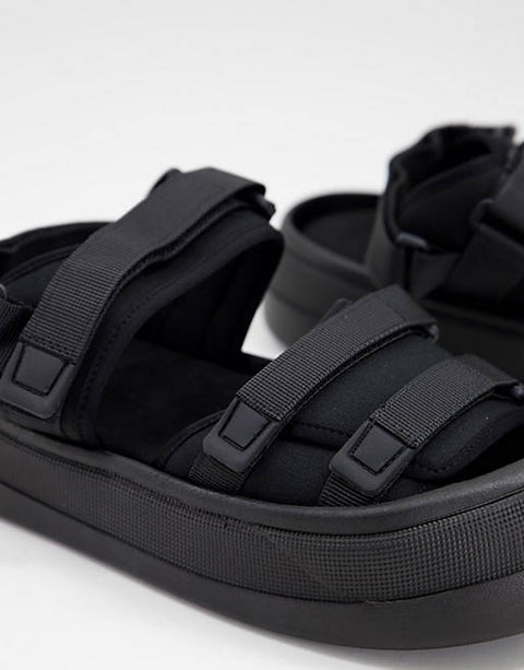 ASOS Design Men's Black Sandal ANS325 shr