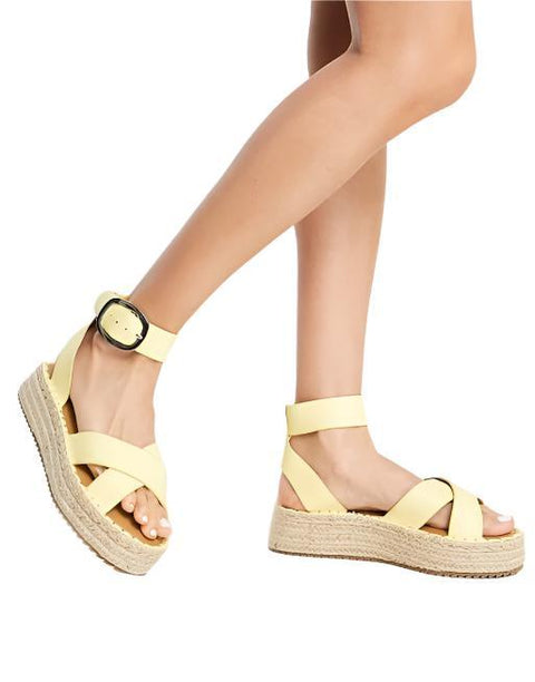 ASOS DESIGN  Women's Yellow Sandal ANS832