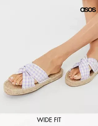 ASOS Design Women's Lilac Slipper ANS658