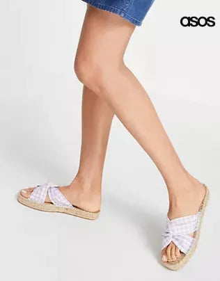ASOS Design Women's Lilac Slipper ANS658