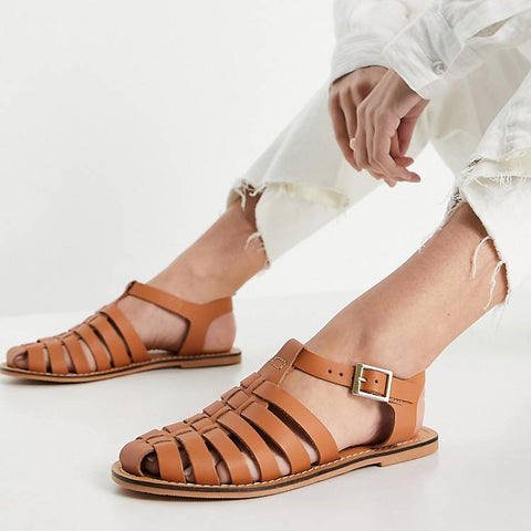 ASOS DESIGN Women's Camel Sandal  101232370  AMS214 shoes1 shr
