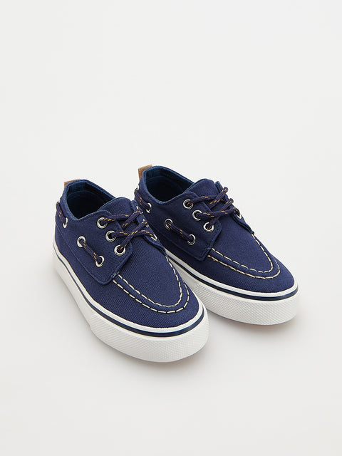 Reserved Baby Boy's Navy Cotton Sneakers | Reserved In Lebanon