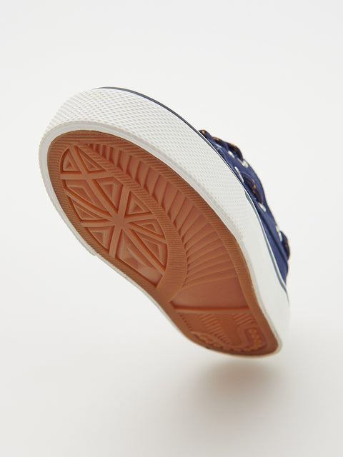 Reserved Baby Boy's Navy Cotton Sneakers | Reserved In Lebanon