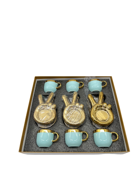 Hinox Multicolor Coffee Set C-10-4