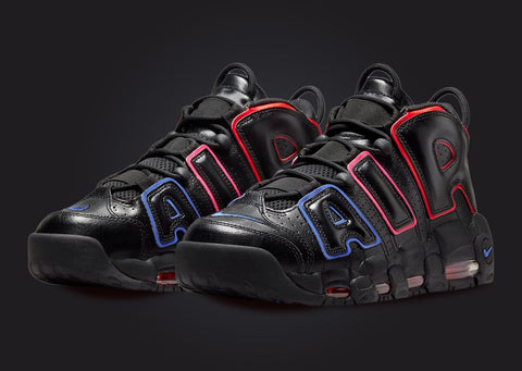 Nike Men's Black Multi Air More Uptempo GS Sneakers |Nike In Lebanon
