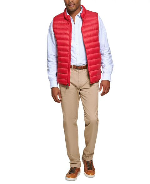 Club Room Men's Red Quilted Packable Puffer Vest | Club Room In Lebanon