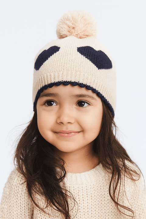 Boboli Girl's Beige Beanie | Boboli in Lebanon