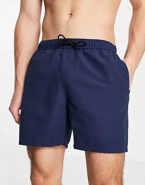 ASOS DESIGN Men's Navy Short ANF1135