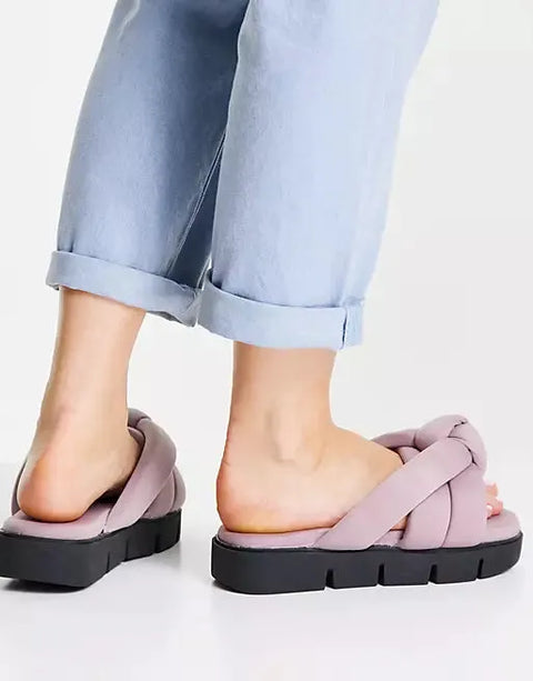 ASOS Design Women's Purple Slipper ANS606