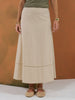 Sinsay Women's Beige Casual Maxi Skirt