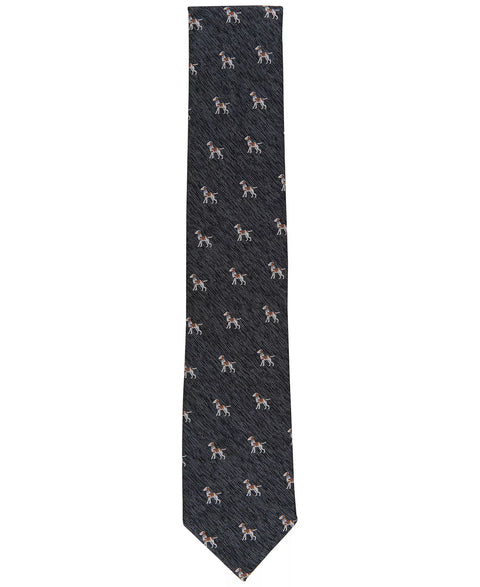 Club Room Men's Gray Willets Dog Tie | Club Room In Lebanon