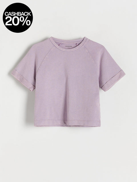 Reserved Girl's Violet T-Shirt | Reserved In Lebanon