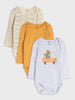 Sinsay Boy Bodysuit 3-Pieces Multicolor AYA