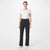 Mondetta Women's Black Stretch High Rise Straight Leg Sweatpants