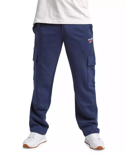 Reebok Men's Navy Fleece Cargo Pants|Reebok In Lebanon