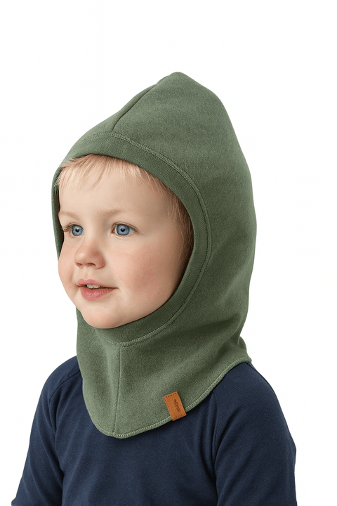 POMPdeLUX Boy's Green Napoli Fleece Balaclava |POMPdeLUX in Lebanon