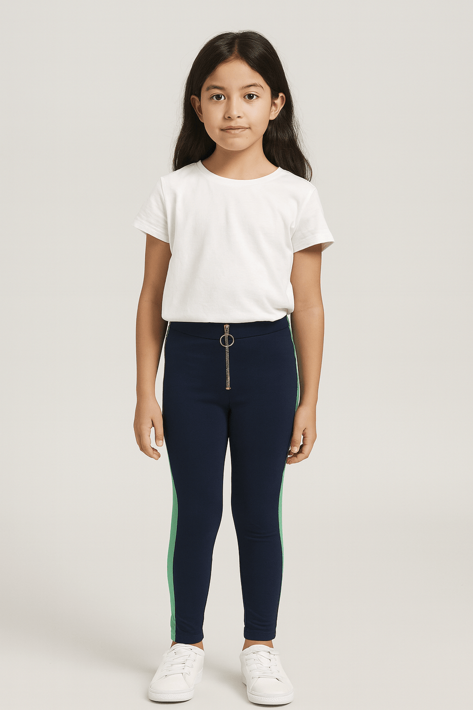 S.Oliver Girl's Navy Straight Pants | S.Oliver in Lebanon