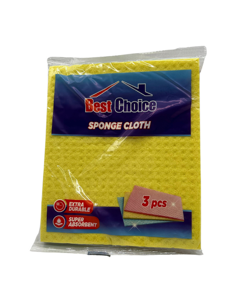 Best Choice Sponge Cloth 3 pcs