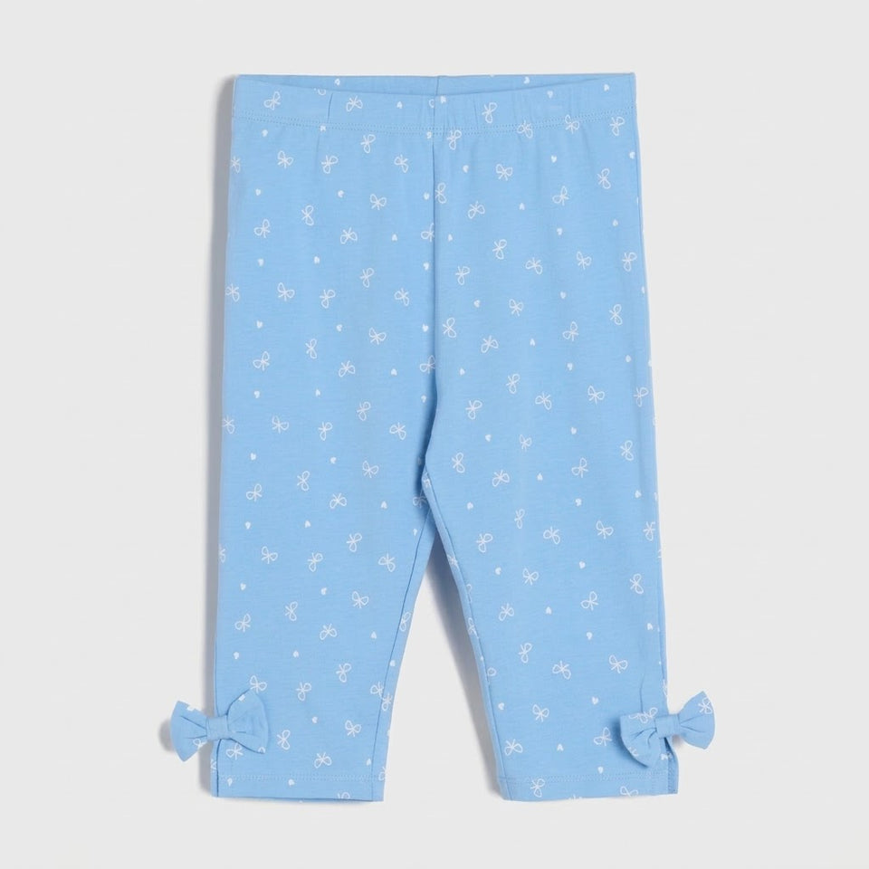 Sinsay Girl's Blue All Over Printed Legging