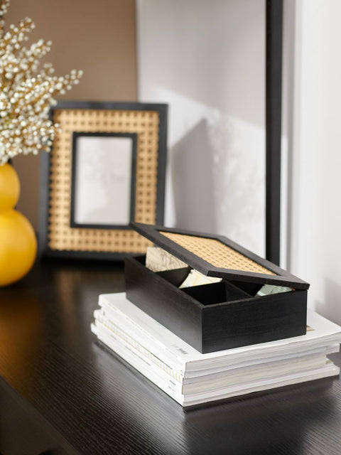 Sinsay Black Decorative Wooden Box |Sinsay In Lebanon