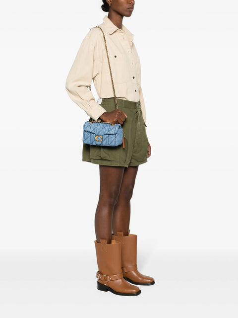 Coach Women's Blue Denim Tabby 26 Shoulder Bag | Coach In Lebanon