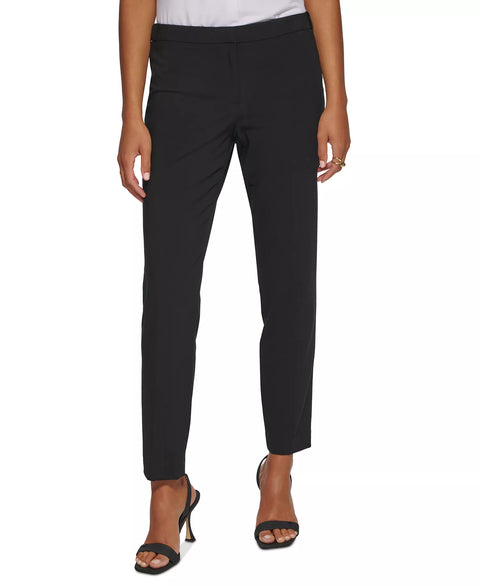 Calvin Klein Women's Black Highline Ankle Length Regular Pants | Calvin Klein In Lebanon