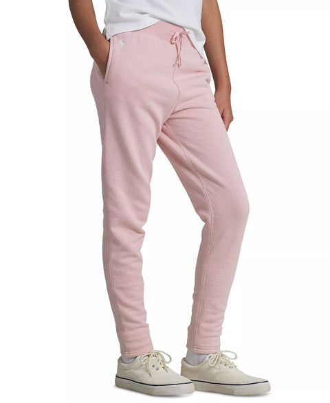 Polo Ralph Lauren Girls Pink Washed French Terry Leggings | Polo Ralph Lauren In Lebanon