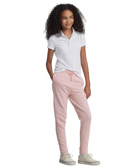 Polo Ralph Lauren Girls Pink Washed French Terry Leggings | Polo Ralph Lauren In Lebanon
