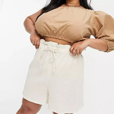 ASOS Design Women's Ecru Short ANF1140