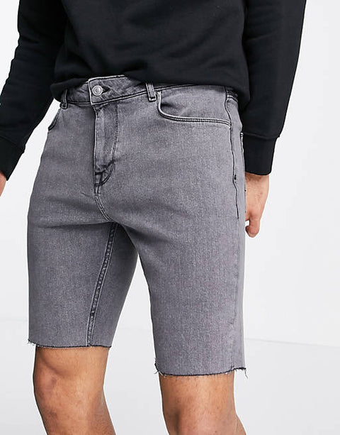 ASOS DESIGN Men's Grey Shorts  AMF2205 LR12