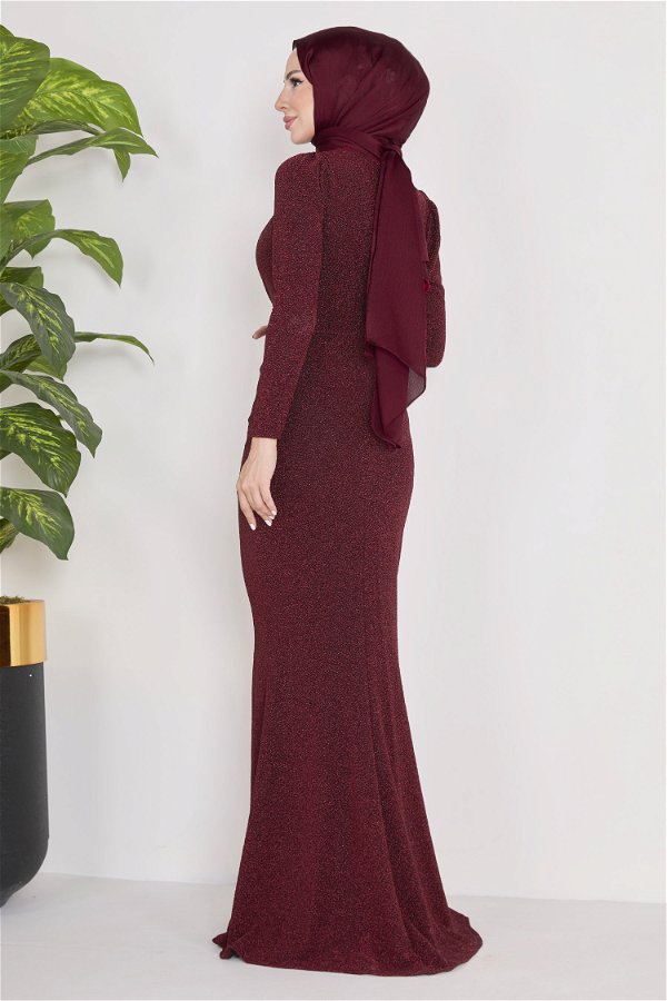 SD Women's Burgundy Dress 23120  ATR31