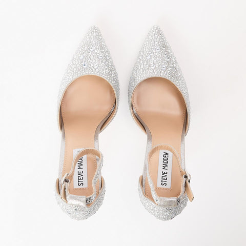Steve Madden Women's Silver Ravaged-S Heels |  Steve Madden in Lebanon