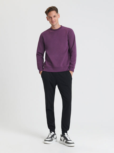 Sinsay Men's Dark Purple Sweatshirt | Sinsay In Lebanon