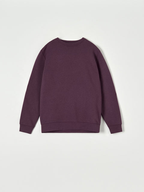 Sinsay Men's Dark Purple Sweatshirt | Sinsay In Lebanon