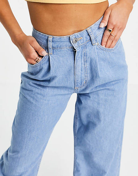 ASOS Design Women's Blue Jeans AMF896 (OR47) shr